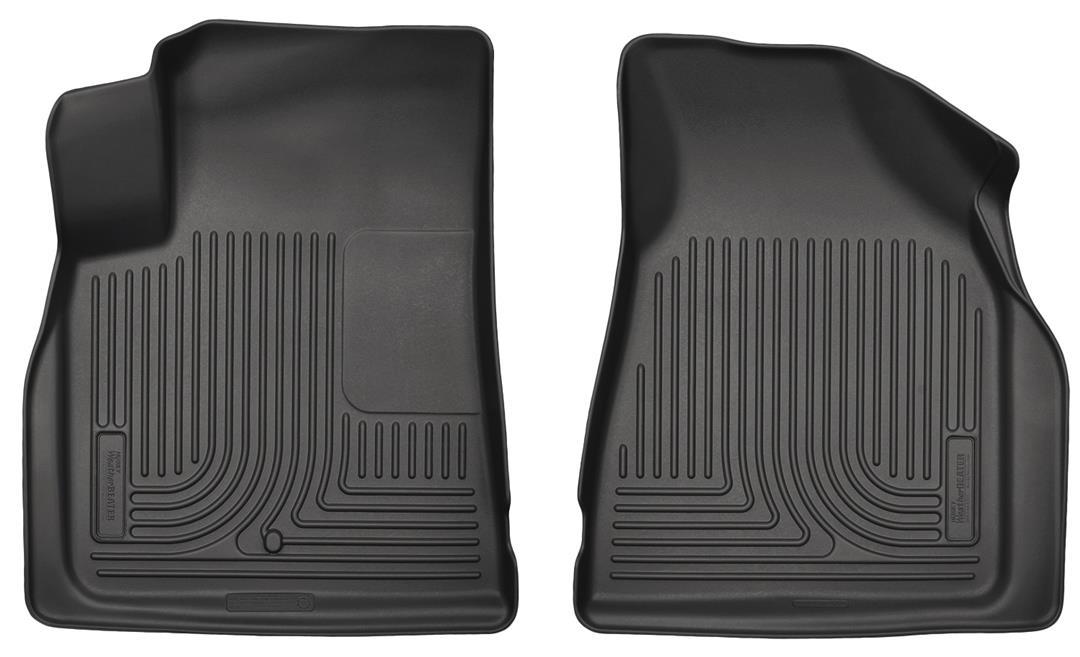 HUSKY LINERS 18211 Weatherbeater | Fits 2008 - 2017 Buick Enclave, 2009 - 2017 Chevrolet Traverse, 2007 - 2016 GMC Acadia, 2017 GMC Acadia Limited, 2007 - 2010 Saturn Outlook, Front Row Liner, Black - The Twister Group Tools product
