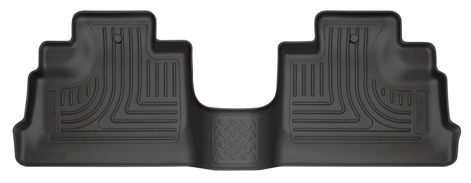 HUSKY LINERS 19021 Weatherbeater Floor Mats | Fits 2011 - 2018 Jeep Wrangler JK 4-Door | 2nd Row, 1-pc Black - High quality product image showing HUSKY LINERS 19021 Weatherbeater Floor Mats | Fits 2011 - 2018 Jeep Wrangler JK 4-Door | 2nd Row, 1-pc Black details and features