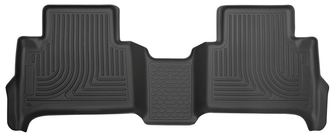 HUSKY LINERS 19111 Weatherbeater | Fits 2015 - 2022 Chevrolet Colorado/GMC Canyon Crew Cab | 2nd Seat Floor Liner - Black - The Twister Group Tools product