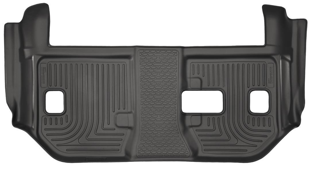 HUSKY LINERS 19291 Weatherbeater | Fits 2015 - 2020 Cadillac Escalade ESV, 2015 - 2020 Chevrolet Suburban, 2015 - 2020 GMC Yukon XL (w/2nd Row Bench Seats) | Third Row Liner, Black - The Twister Group Tools product