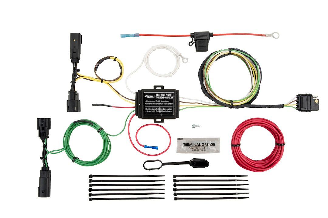 HOPKINS 11141164 CHEVY COLORADO W/O TOW WIRE, 4-Way Flat; With Dust Cover/ Cable Ties And Grease Packet - The Twister Group Tools product