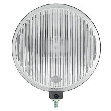 HELLA 005750971 LAMP KIT COMET 500 12V H3, Halogen Bulb; H3 Halogen Clear Bulb; 6.4 Inch Round; 55 Watt; Fog Beam; Clear Lens; Black Housing - High quality product image showing HELLA 005750971 LAMP KIT COMET 500 12V H3, Halogen Bulb; H3 Halogen Clear Bulb; 6.4 Inch Round; 55 Watt; Fog Beam; Clear Lens; Black Housing details and features