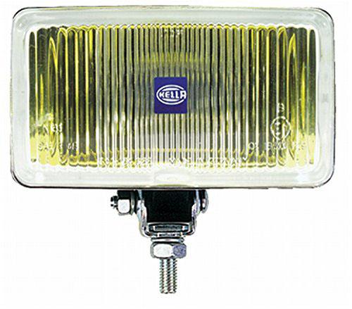 HELLA 005860261 450 DRV AMB LNS H3 12V ECE, Halogen Bulb; H3 Halogen Clear Bulb; 3.5 X 6.3 Inch Rectangular; 55 Watt; Driving Beam; Amber Lined Lens; ABS Housing; Universal Stud Mount; Single Light With Bulb/ Mounting Hardware - High quality product image showing HELLA 005860261 450 DRV AMB LNS H3 12V ECE, Halogen Bulb; H3 Halogen Clear Bulb; 3.5 X 6.3 Inch Rectangular; 55 Watt; Driving Beam; Amber Lined Lens; ABS Housing; Universal Stud Mount; Single Light With Bulb/ Mounting Hardware details and features