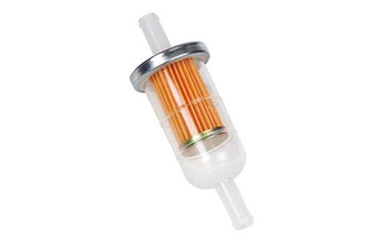 HELIX RACING 118-9307 FUEL FILTER 3/8FT (10MM) LARGE CYL, Complete Assembly; In-Line; 3/8 Inch Inlet/Outlet; Large Cylinder Shape; 70 Micron Pleated Paper Element; Clear Housing; 780 To 790 Milliliter Per Minute Flow Rate; Single - High quality product image showing HELIX RACING 118-9307 FUEL FILTER 3/8FT (10MM) LARGE CYL, Complete Assembly; In-Line; 3/8 Inch Inlet/Outlet; Large Cylinder Shape; 70 Micron Pleated Paper Element; Clear Housing; 780 To 790 Milliliter Per Minute Flow Rate; Single details and features