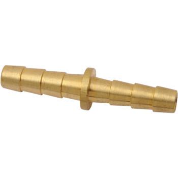 HELIX RACING 052-0470 BRASS BARB/BARB SPLICER 3/16, 3/16 Inch Hose Barb; Straight; Without O-Ring; Without Jam Nut; Brass; Single - High quality product image showing HELIX RACING 052-0470 BRASS BARB/BARB SPLICER 3/16, 3/16 Inch Hose Barb; Straight; Without O-Ring; Without Jam Nut; Brass; Single details and features