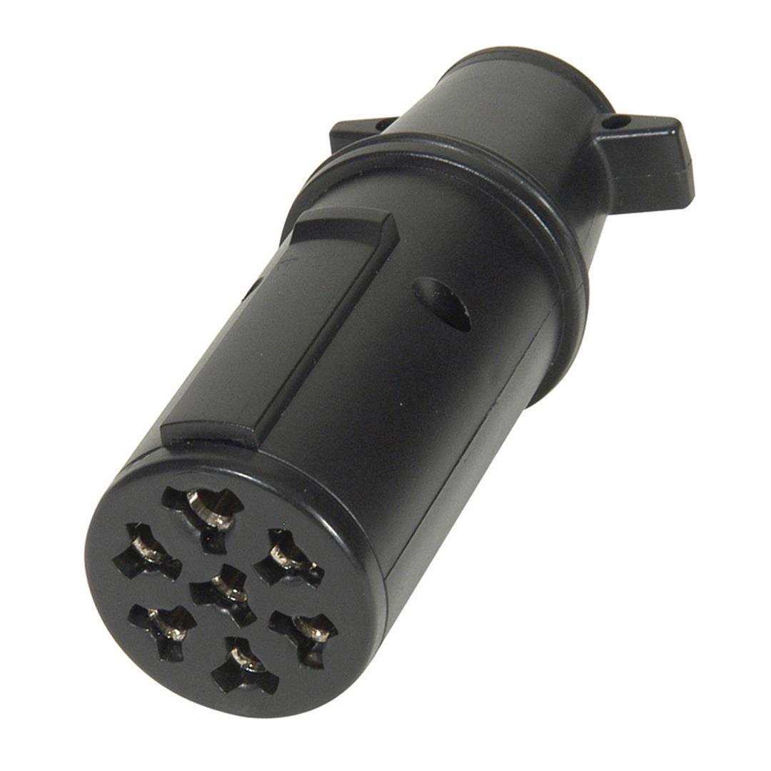 HUSKY TOWING 15258 7-Pin to 6-Round Adapter - High quality product image showing HUSKY TOWING 15258 7-Pin to 6-Round Adapter details and features