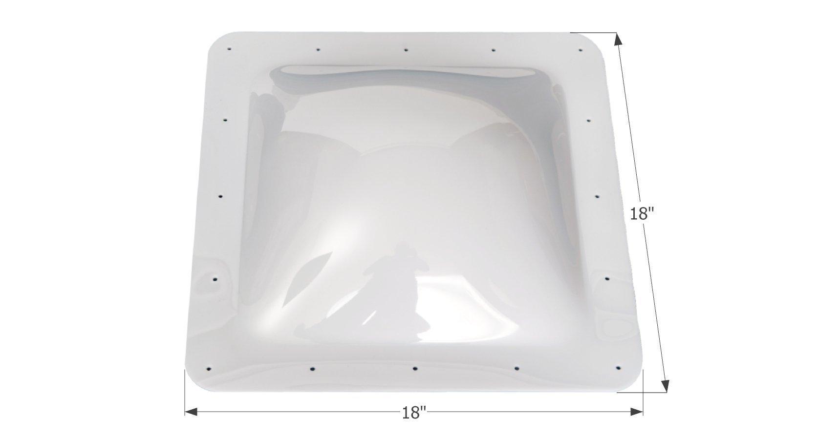 ICON 01817 RV Skylight - SL1414W - White - High quality product image showing ICON 01817 RV Skylight - SL1414W - White details and features
