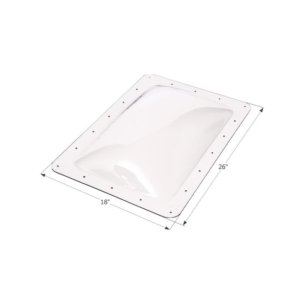 ICON 01819 RV Skylight - SL1422W - White - High quality product image showing ICON 01819 RV Skylight - SL1422W - White details and features