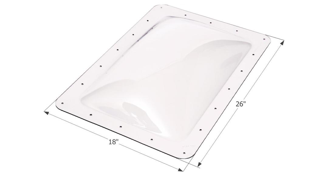 ICON 01820 RV Skylight - SL1422C - Clear - The Twister Group Tools product