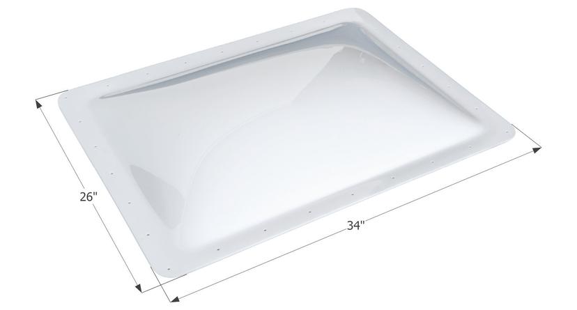 ICON 01859 RV Skylight - SL2230W - White