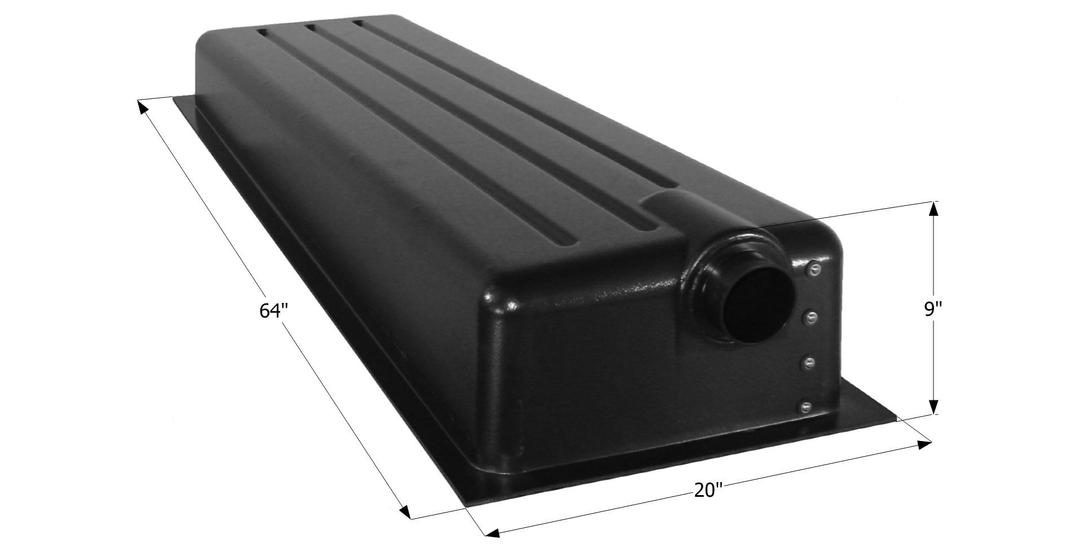 ICON 12367 Center End Drain HT186ED with 3 INCH Spigot & 4 Level Sensors - The Twister Group Tools product