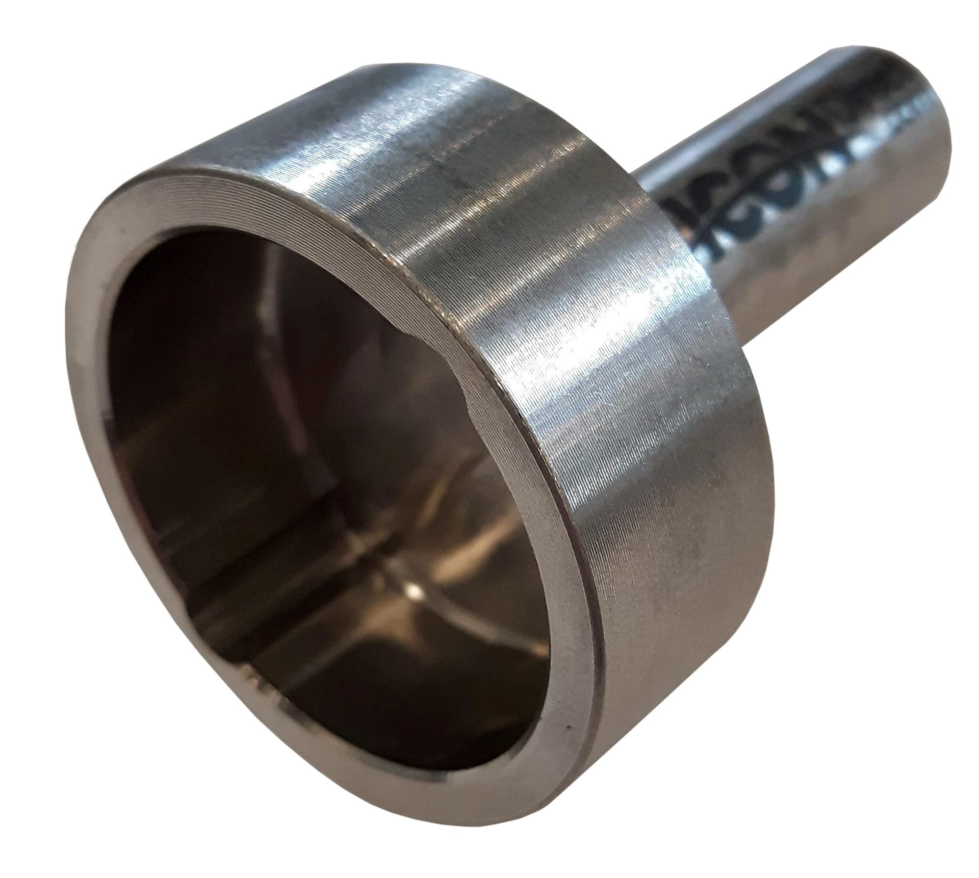 ICON 12479 Spin Weld Driver, Raised, 1 1/4 INCH Patch, 3/8 INCH & 1/2 INCH FTP - High quality product image showing ICON 12479 Spin Weld Driver, Raised, 1 1/4 INCH Patch, 3/8 INCH & 1/2 INCH FTP details and features