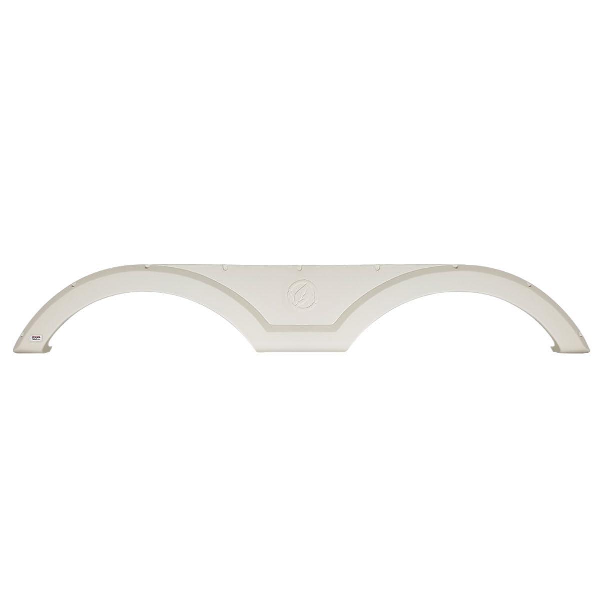 ICON 14188 Fender Skirt, Tandem, Evergreen, FS4188, Colonial White - High quality product image showing ICON 14188 Fender Skirt, Tandem, Evergreen, FS4188, Colonial White details and features