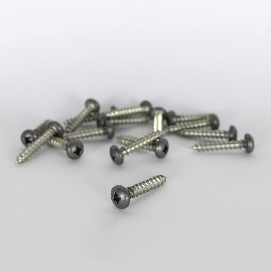 ICON 14961 Screw; Color Coordinated Screw; Used For Installing Fender Skirts Or Other Icon Component; 1 Inch Length; Pan Head; Grey; Stainless Steel; Pack Of 15 - The Twister Group Tools product