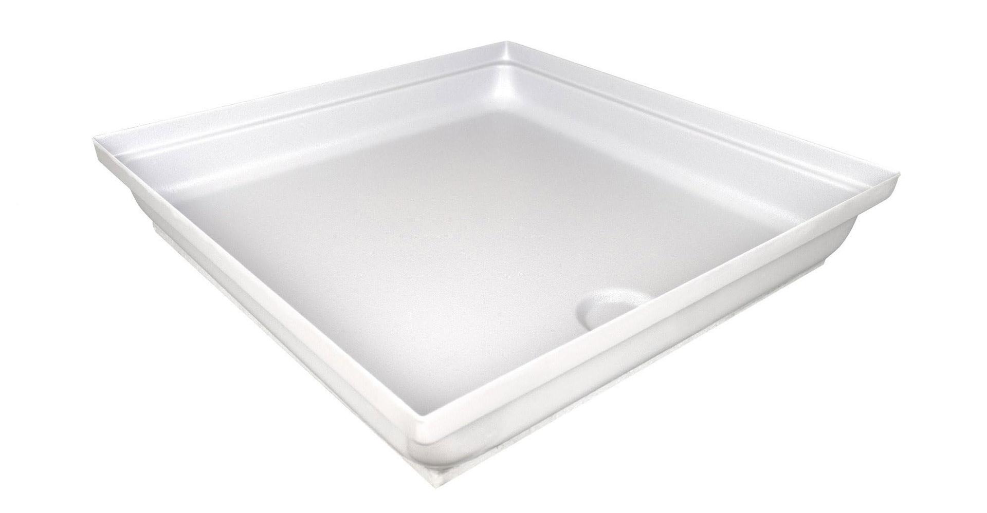 ICON 15235 Shower Pan Assembly SP2424-PW - High quality product image showing ICON 15235 Shower Pan Assembly SP2424-PW details and features