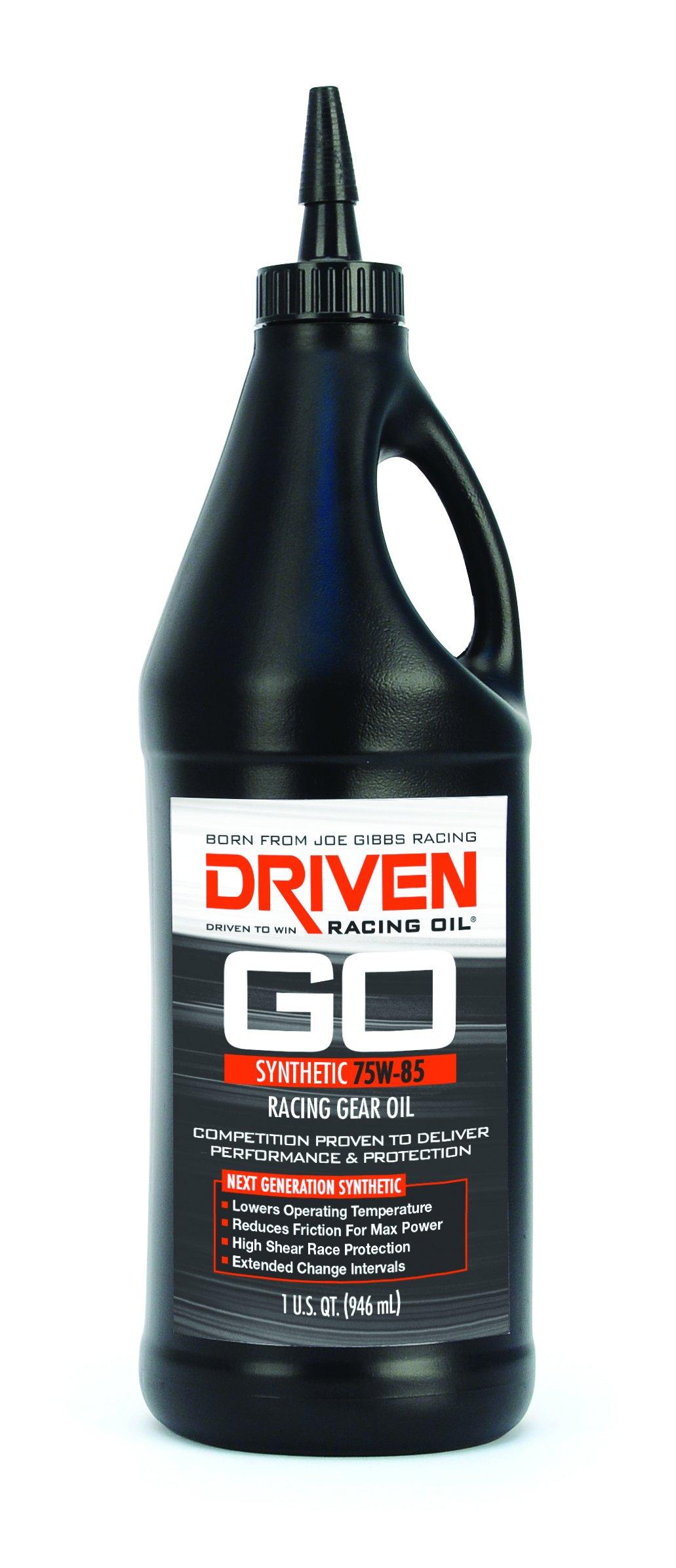 DRIVEN 00830 Racing Oil Super Speedway 70W-85 Synthetic Gear Oil - 1 Quart Bottle - The Twister Group Tools product