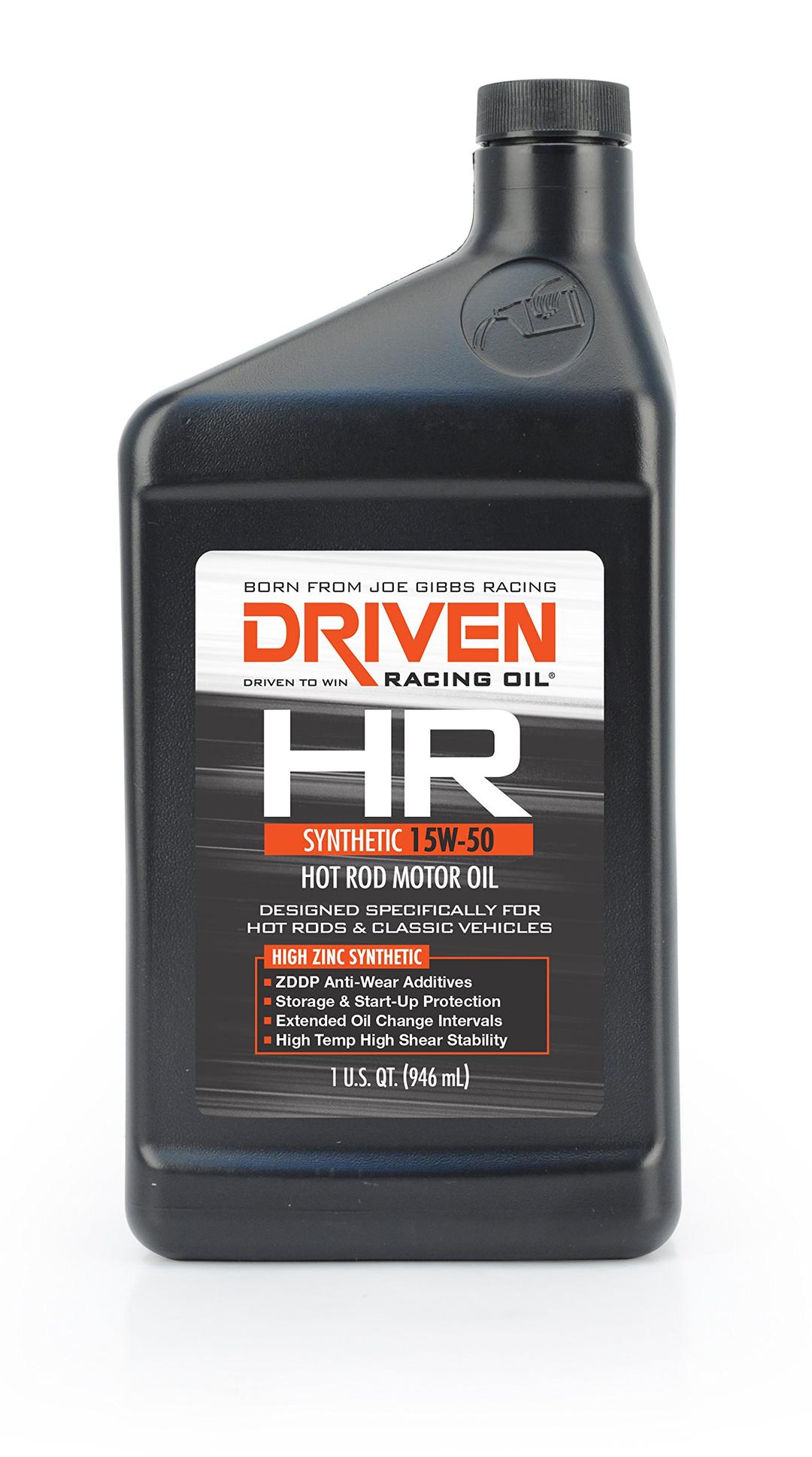 DRIVEN 01606 HR-3 15W-50 Synthetic Hot Rod Oil - 1 Quart - The Twister Group Tools product