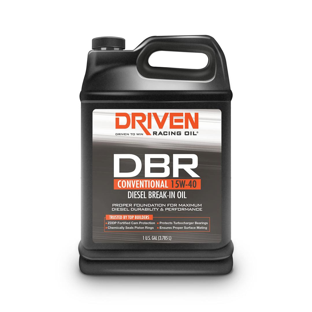DRIVEN 05308 DBR Diesel Break In Motor Oil 15w-40 (1 Gallon) - The Twister Group Tools product