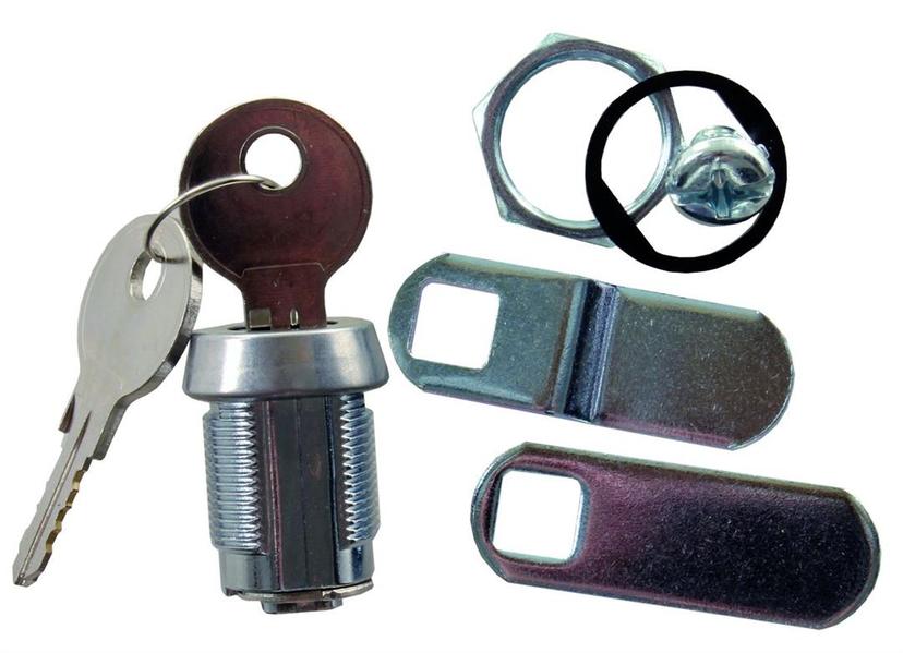 JR PRODUCTS 00165 Compartment Door Key Lock - 7/8 INCH