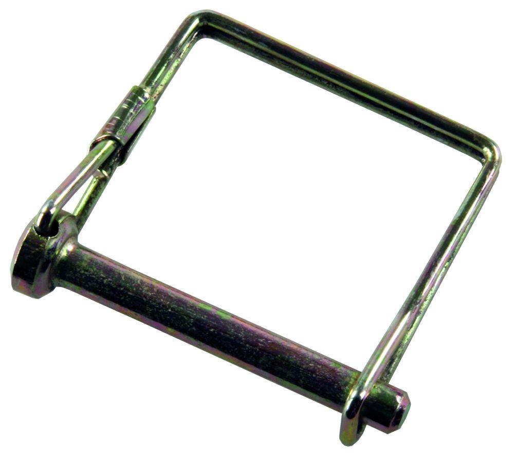JR PRODUCTS 01224 Safety Lock Pin - 1/4 INCH x 1-3/4 INCH Usable Length - High quality product image showing JR PRODUCTS 01224 Safety Lock Pin - 1/4 INCH x 1-3/4 INCH Usable Length details and features