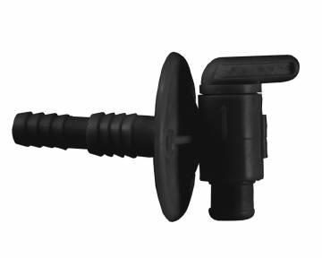 JR PRODUCTS 0462415 04-62415 Black Drain Cock (Dual Barbed) - The Twister Group Tools product