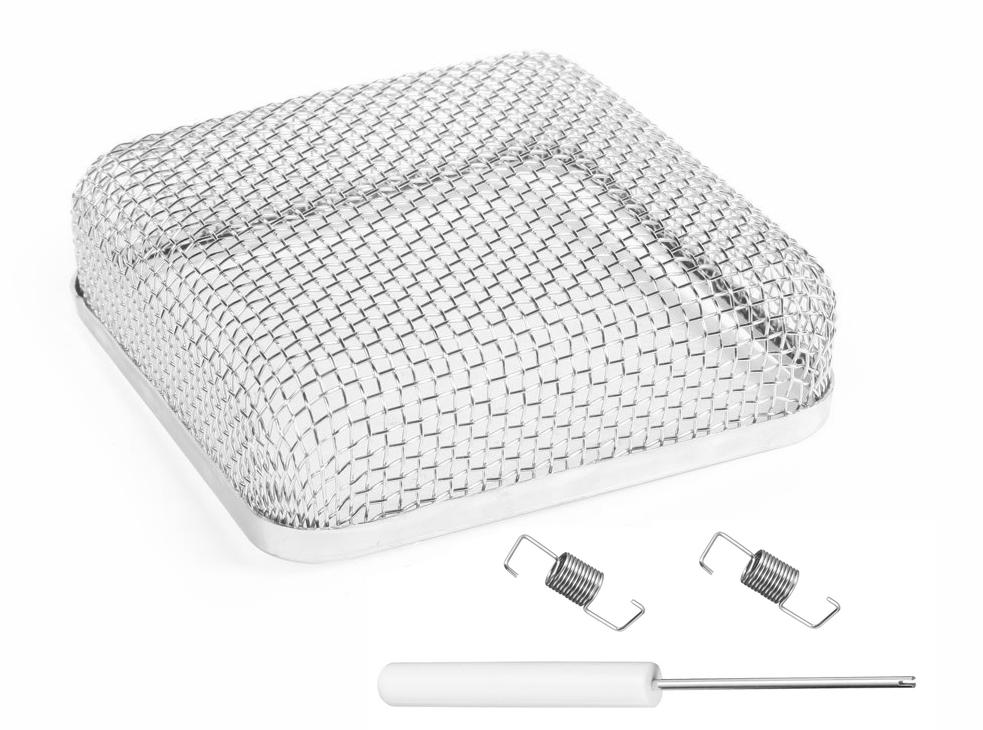 JR PRODUCTS 0630185 06-30185 Mud Dauber Screen for Furnace Vents and Battery Vents - 4-1/2 INCH x 4-1/2 INCH x 1-5/16 INCH - High quality product image showing JR PRODUCTS 0630185 06-30185 Mud Dauber Screen for Furnace Vents and Battery Vents - 4-1/2 INCH x 4-1/2 INCH x 1-5/16 INCH details and features