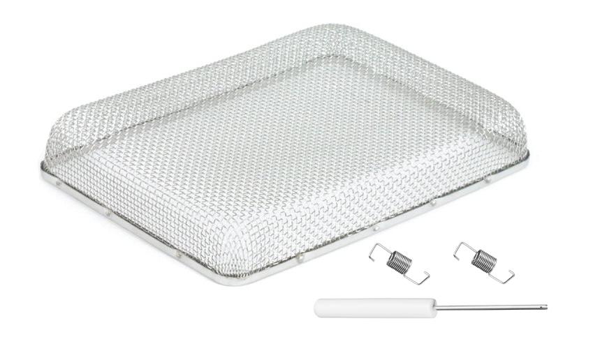 JR PRODUCTS 0630215 06-30215 Mud Dauber Screen for Water Heater Vents - 9-3/4 INCH x 7-3/8 INCH x 1-5/16 INCH - The Twister Group Tools product