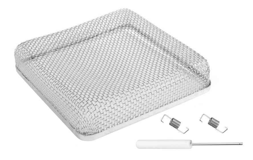 JR PRODUCTS 0630225 06-30225 Mud Dauber Screen for Water Heater Doors - 6-3/4 INCH x 6-3/4 INCH x 1-5/16 INCH - The Twister Group Tools product