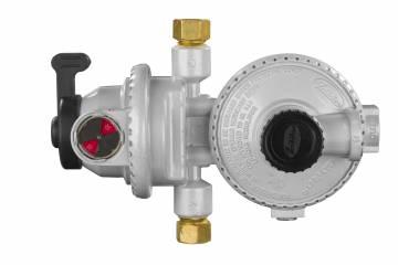 JR PRODUCTS 0731525 07-31525 Compact Low Pressure Two-Stage Automatic Changeover Regulator, White - High quality product image showing JR PRODUCTS 0731525 07-31525 Compact Low Pressure Two-Stage Automatic Changeover Regulator, White details and features