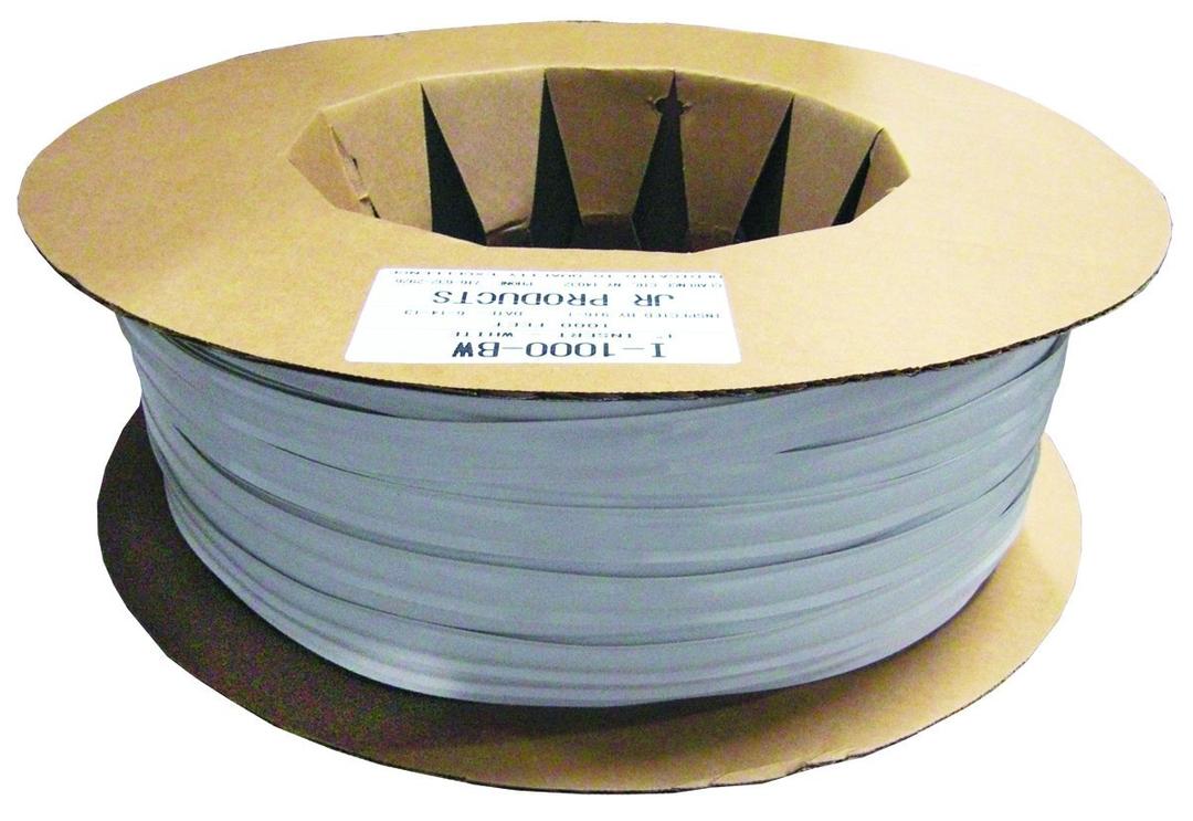 JR PRODUCTS 10001 Vinyl Insert - White, 1 INCH x 1000 - The Twister Group Tools product