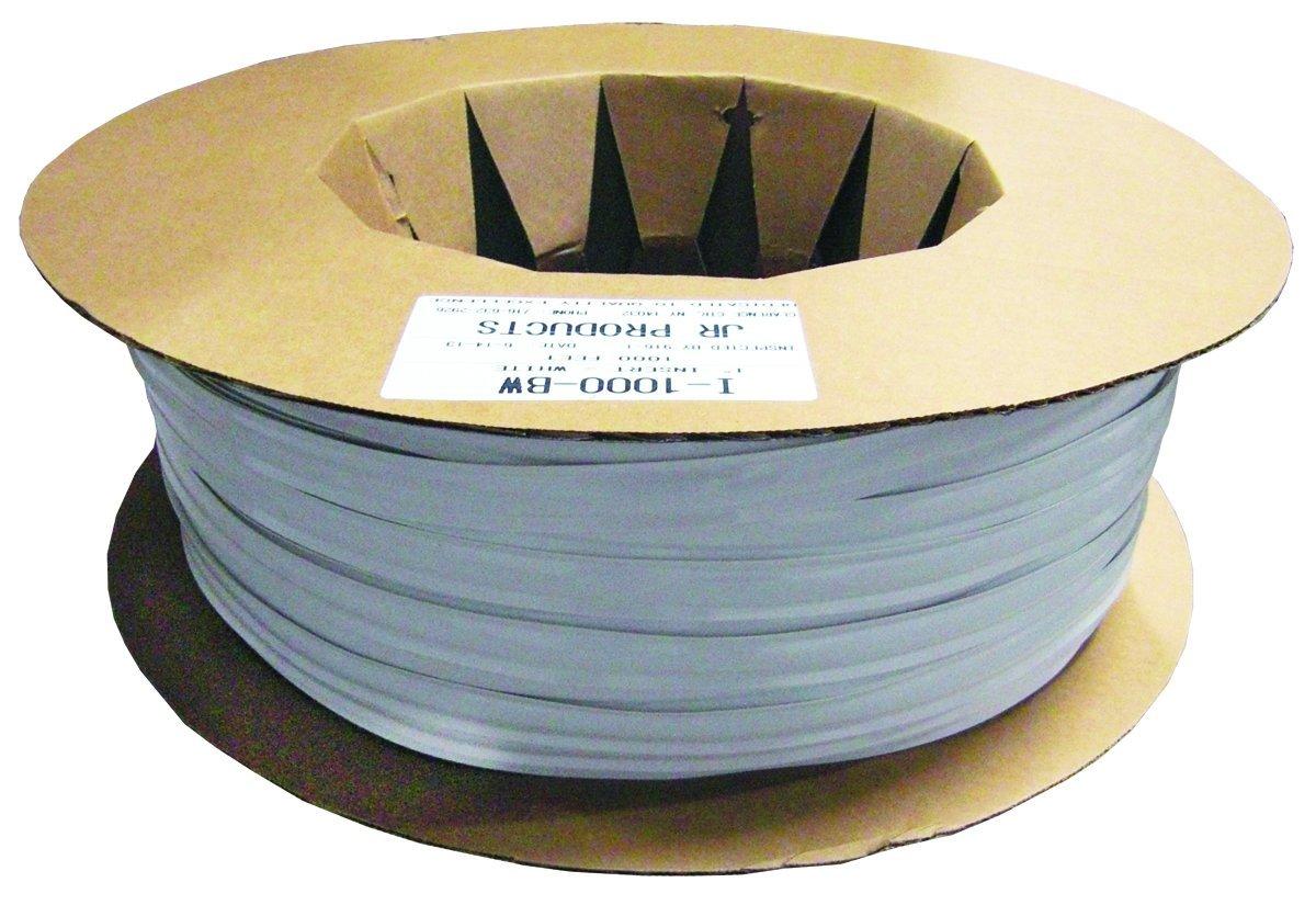 JR PRODUCTS 10001 Vinyl Insert - White, 1 INCH x 1000 - High quality product image showing JR PRODUCTS 10001 Vinyl Insert - White, 1 INCH x 1000 details and features
