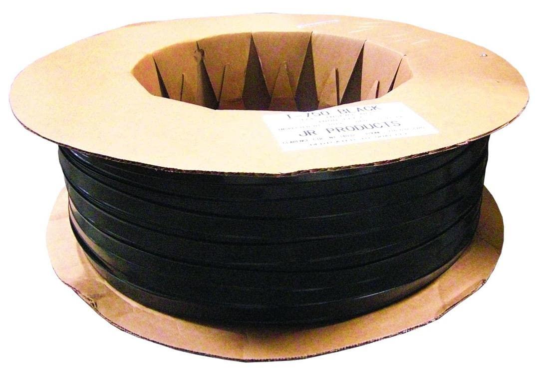 JR PRODUCTS 10161 Black 1000 foot Premium Vinyl Insert - High quality product image showing JR PRODUCTS 10161 Black 1000 foot Premium Vinyl Insert details and features
