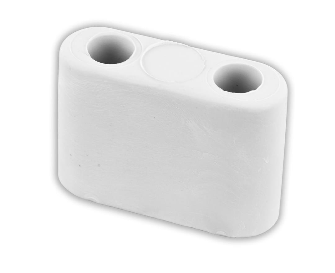 JR PRODUCTS 10685 Door Bumper for T-Style Door Holder,Polar White - High quality product image showing JR PRODUCTS 10685 Door Bumper for T-Style Door Holder,Polar White details and features