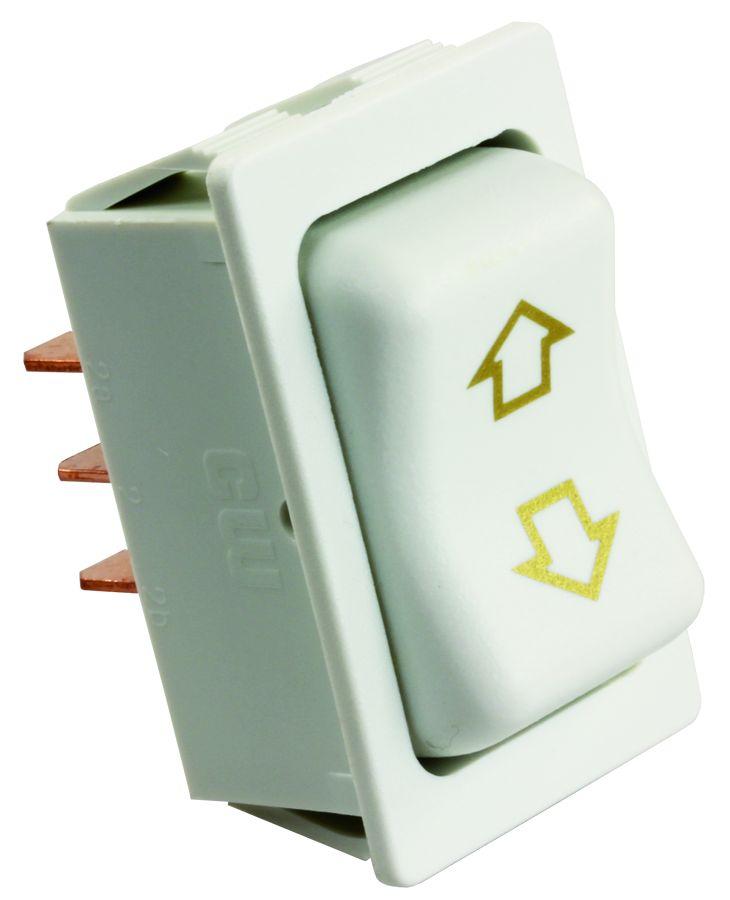 JR PRODUCTS 12385 White 4-Pin Slide-Out Switch - The Twister Group Tools product