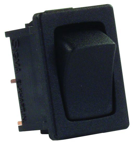 JR PRODUCTS 12815 Black SPST Mini Mom-On/Off Switch (Quantity 4) - High quality product image showing JR PRODUCTS 12815 Black SPST Mini Mom-On/Off Switch (Quantity 4) details and features