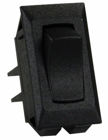 JR PRODUCTS 134015 13401-5 Black 12V Unlabeled On/Off Switch - High quality product image showing JR PRODUCTS 134015 13401-5 Black 12V Unlabeled On/Off Switch details and features