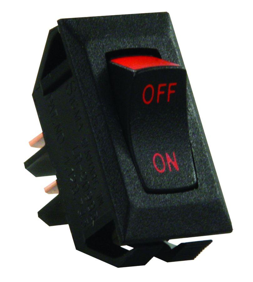 JR PRODUCTS 13655 Labeled On/Off Red Print - The Twister Group product