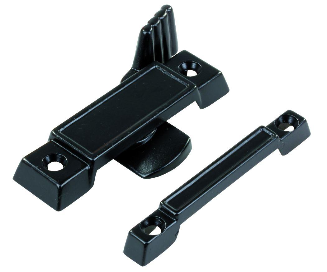 JR PRODUCTS 20435 Hehr Style Window Latch,Black - High quality product image showing JR PRODUCTS 20435 Hehr Style Window Latch,Black details and features