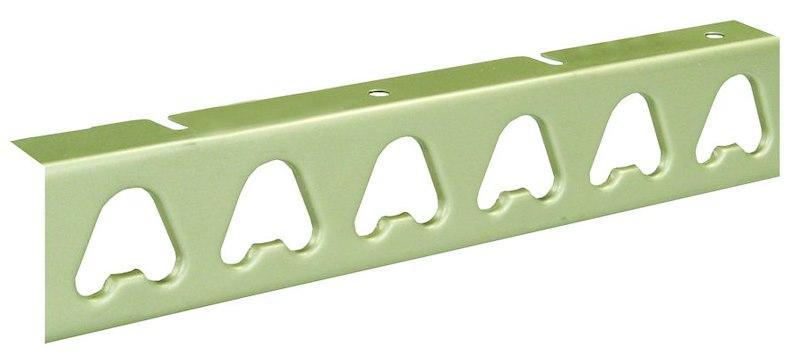 JR PRODUCTS 20525 Clothes Hanger Bar; Replacement For Closet Rod; 8 Foot Length, Light Green - High quality product image showing JR PRODUCTS 20525 Clothes Hanger Bar; Replacement For Closet Rod; 8 Foot Length, Light Green details and features