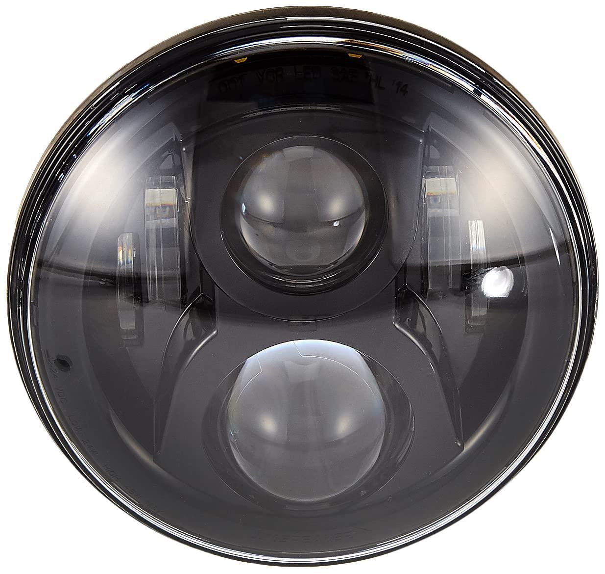 JW SPEAKER 0554941 Black High/Low Beam Headlight - High quality product image showing JW SPEAKER 0554941 Black High/Low Beam Headlight details and features