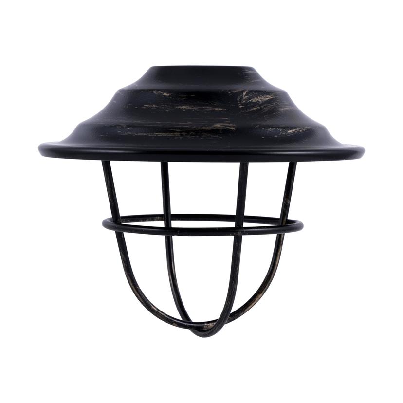 JASCO 35877 Cafe Add-On Accessory Lens Shades, Oil-Rubbed Bronze Finish Lens Shades, Easy-to-Install, for use with Cafe String Lights, 6 Count