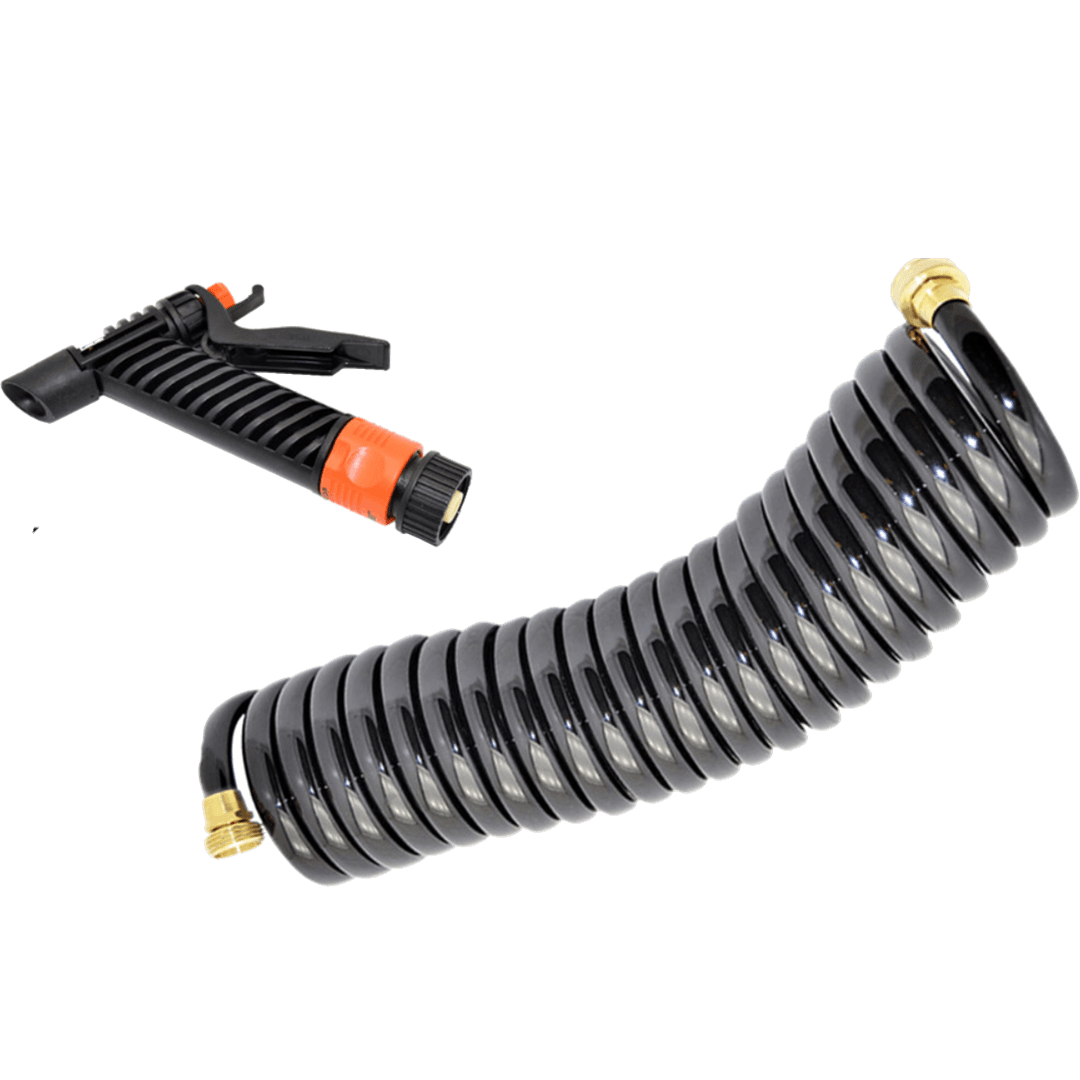 JOHNSON PUMP 1061501 Washdown Spray Pistol Connector w/25' Hose - High quality product image showing JOHNSON PUMP 1061501 Washdown Spray Pistol Connector w/25' Hose details and features