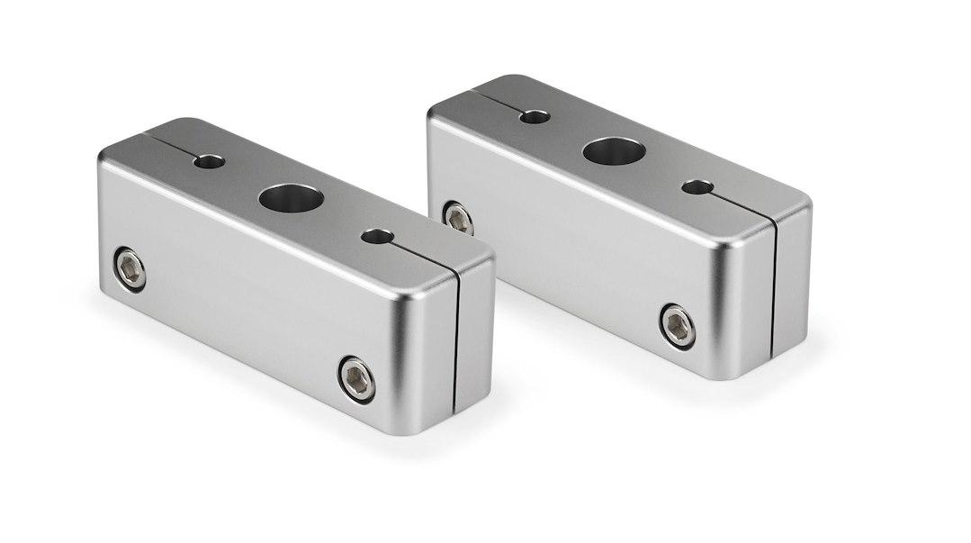 JL AUDIO 010-13714-00 M-MCPV3-SM, Used To Mount ETXv2 And ETXv3 Model Speakers; Surface/ Deck Mount; For Four Winns Boat Tower; Clear Anodized Finish; Aluminum; Set Of 2; With Stainless Steel Hardware - High quality product image showing JL AUDIO 010-13714-00 M-MCPV3-SM, Used To Mount ETXv2 And ETXv3 Model Speakers; Surface/ Deck Mount; For Four Winns Boat Tower; Clear Anodized Finish; Aluminum; Set Of 2; With Stainless Steel Hardware details and features