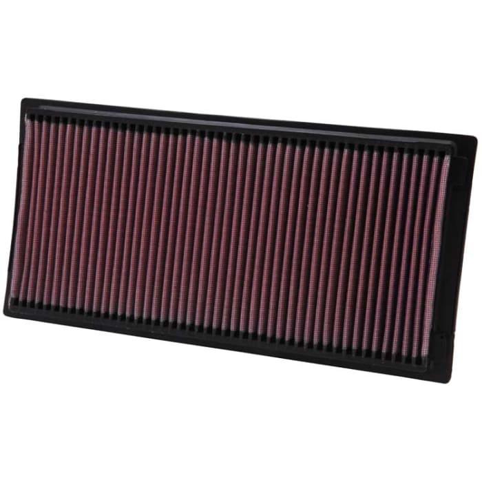 K&N FILTER 33-2084 PANEL FLTR SEE APPL.GUIDE, Washable; Red; Cotton Gauze; Panel; 13-7/16 Inch Length x 6-5/8 Inch Width x 1-1/8 Inch Height