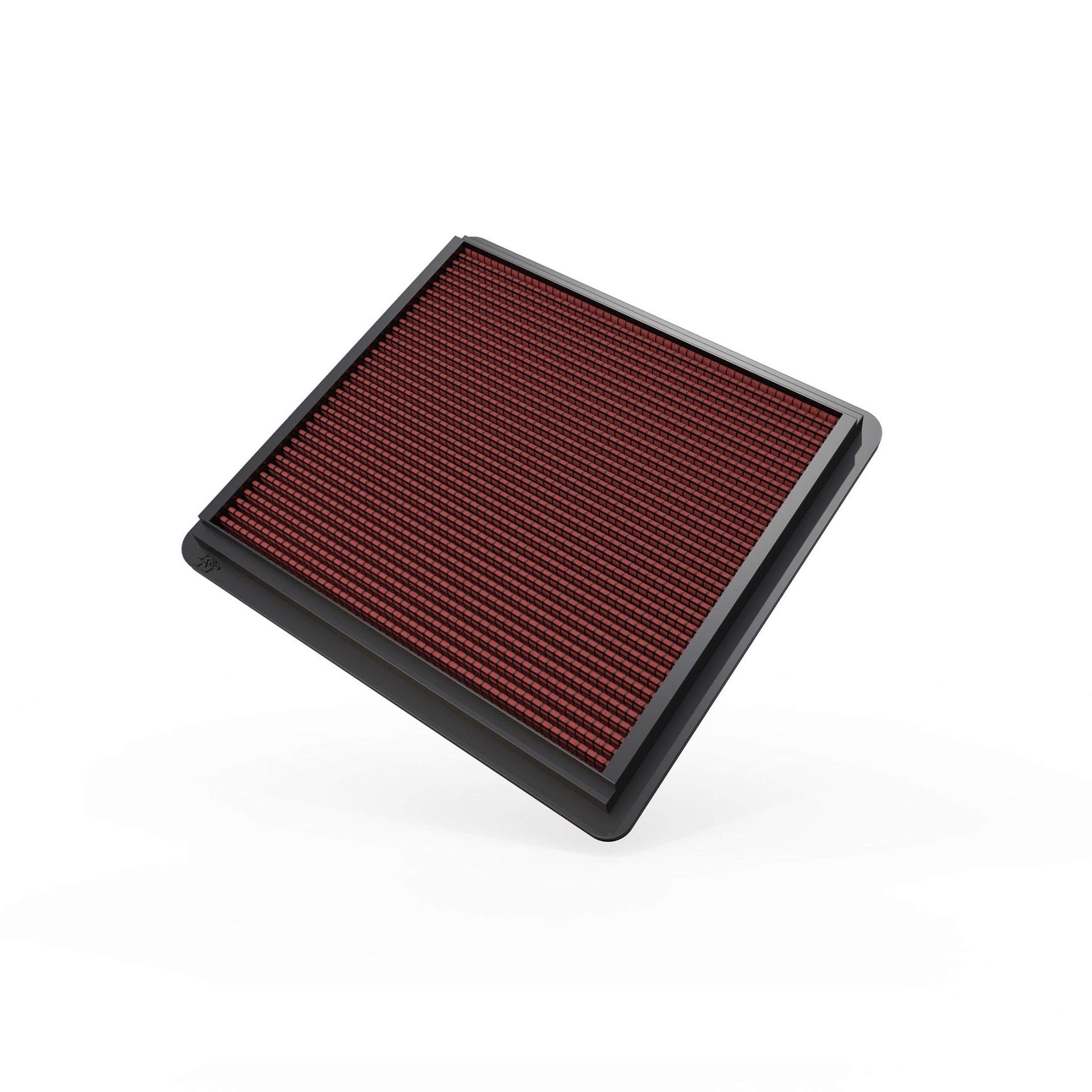 K&N FILTER 33-2298 Engine Air Filter: Increase Power & Acceleration, Washable, Premium, Replacement Car Air Filter: Compatible with 2005-2010 Ford Mustang and Mustang GT - High quality product image showing K&N FILTER 33-2298 Engine Air Filter: Increase Power & Acceleration, Washable, Premium, Replacement Car Air Filter: Compatible with 2005-2010 Ford Mustang and Mustang GT details and features