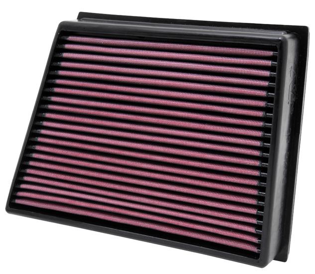 K&N FILTER 33-2466 Air Filter; FilterCharger; Washable; Red; Cotton Gauze; Panel For 2011-2016 Chevrolet Silverado 2500 HD, 3500 HD, GMC Sierra 2500 HD, 3500 HD - High quality product image showing K&N FILTER 33-2466 Air Filter; FilterCharger; Washable; Red; Cotton Gauze; Panel For 2011-2016 Chevrolet Silverado 2500 HD, 3500 HD, GMC Sierra 2500 HD, 3500 HD details and features
