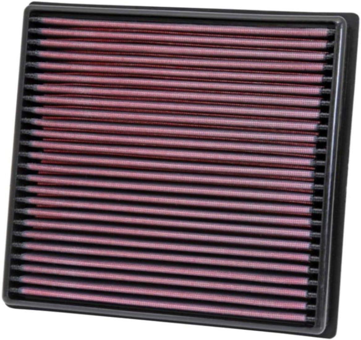 K&N FILTER 33-3002 Engine Air Filter: Increase Power & Towing, Washable, Premium, Replacement Air Filter: Compatible with 2012-2018 ISUZU (D-Max, MU-X) - High quality product image showing K&N FILTER 33-3002 Engine Air Filter: Increase Power & Towing, Washable, Premium, Replacement Air Filter: Compatible with 2012-2018 ISUZU (D-Max, MU-X) details and features
