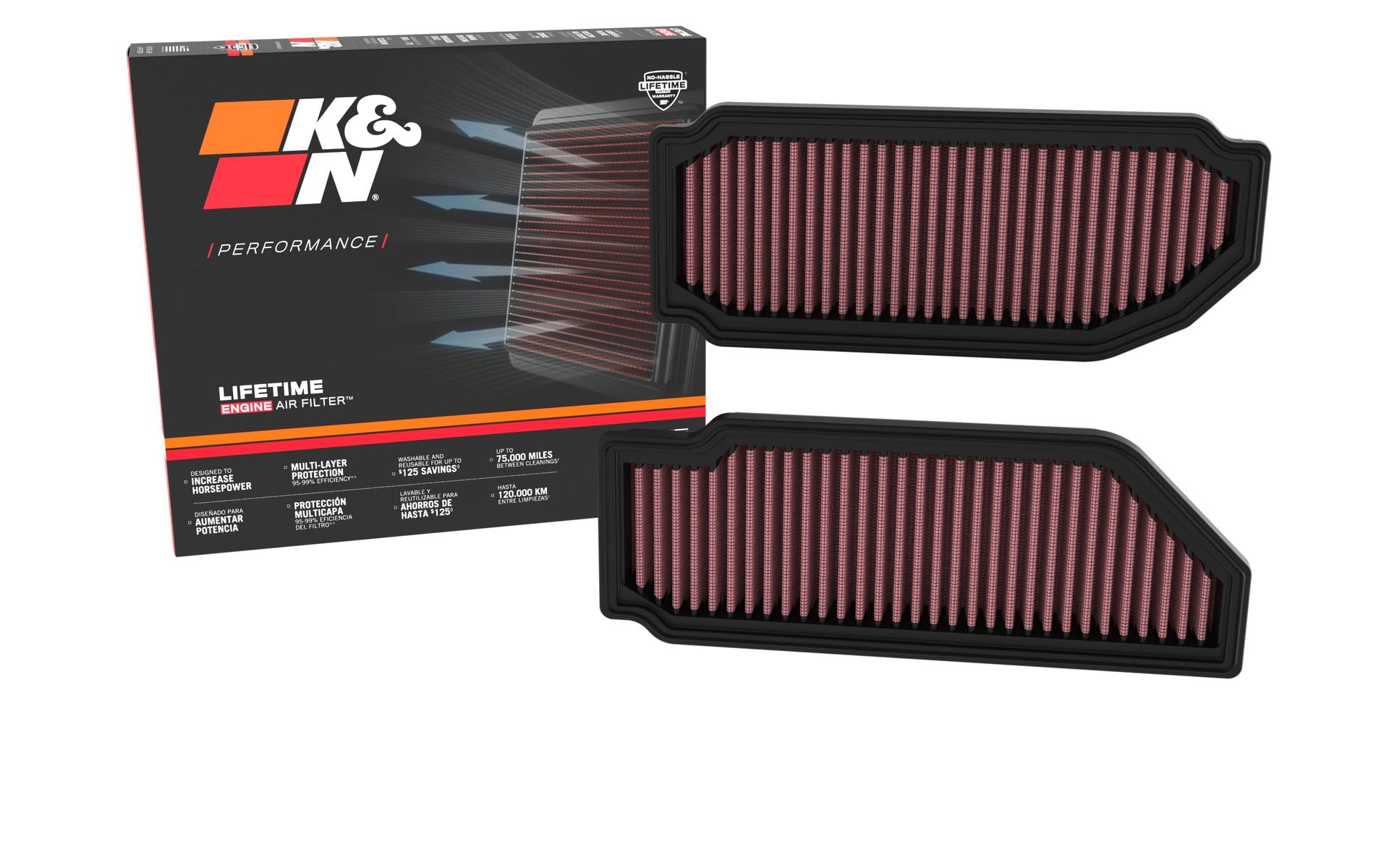 K&N FILTER 33-3181 Engine Air Filter: High Performance, Premium, Washable, Replacement Filter, Compatiable with 2022-2023Mercedes Benz SL55/SL63 AMG - High quality product image showing K&N FILTER 33-3181 Engine Air Filter: High Performance, Premium, Washable, Replacement Filter, Compatiable with 2022-2023Mercedes Benz SL55/SL63 AMG details and features