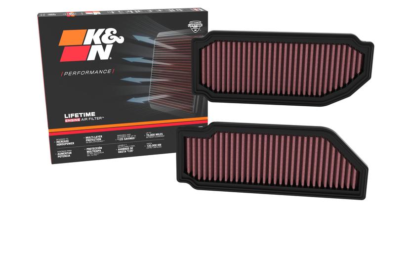 K&N FILTER 33-3181 Engine Air Filter: High Performance, Premium, Washable, Replacement Filter, Compatiable with 2022-2023Mercedes Benz SL55/SL63 AMG