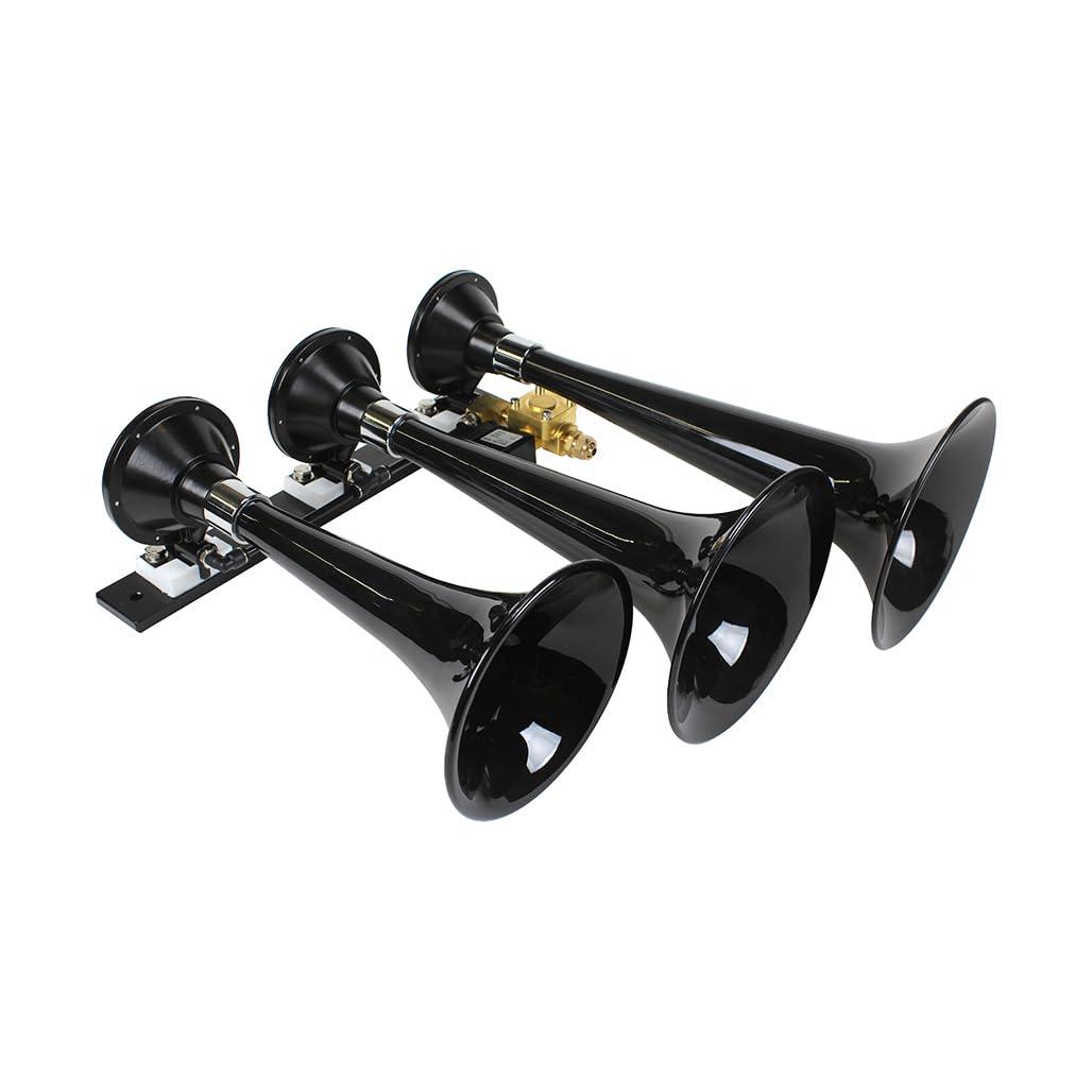 KLEINN 230 Air Horns Triple Train Horn - Black - The Twister Group Tools product